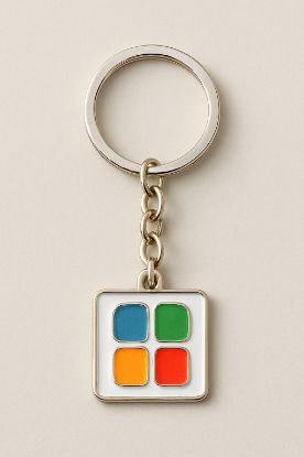 Picture of Keychain with Logo Charm